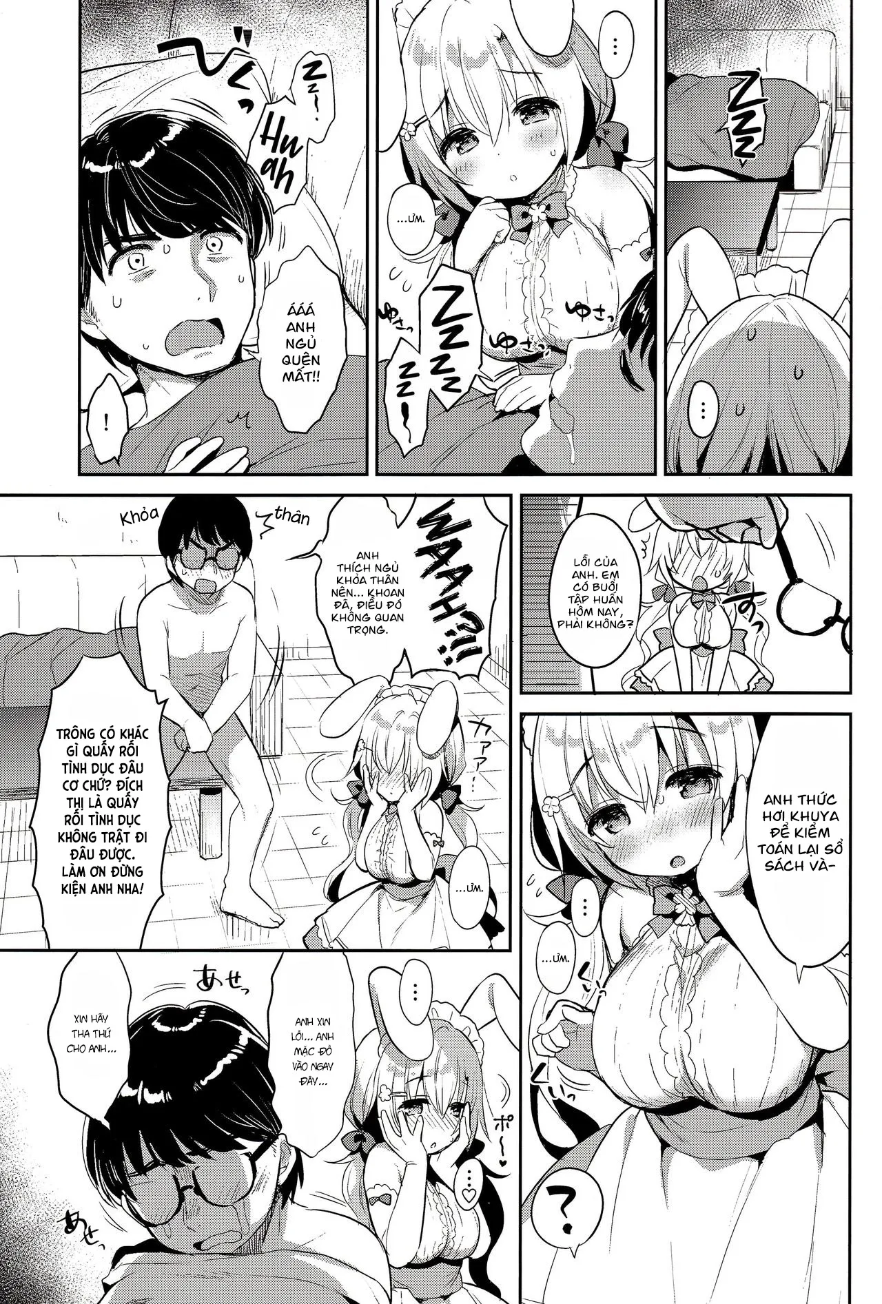 HentaiVN.net - Ảnh 7 - Albino Sakura-chan to Ama Ecchi [アルビノ桜ちゃんとあまえっち] - Chap 1