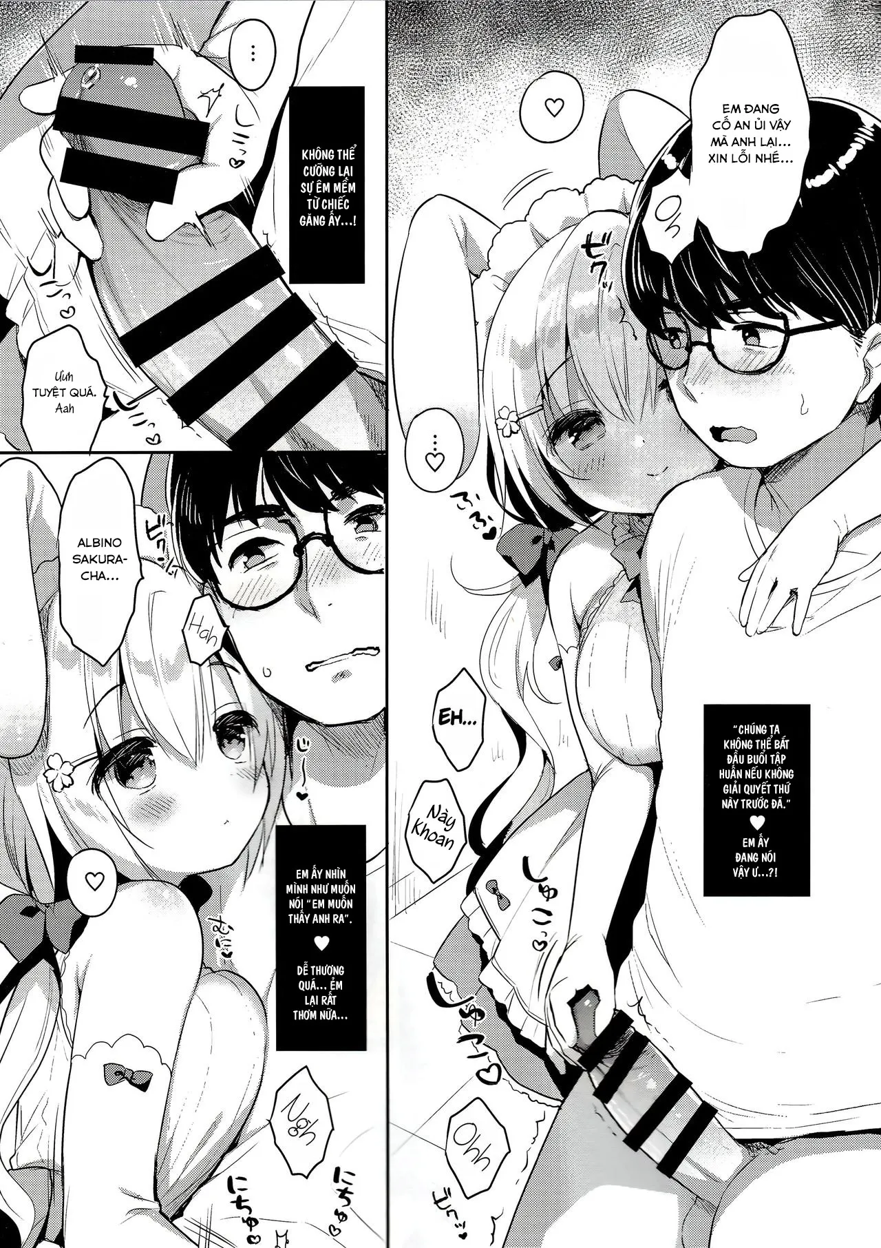 HentaiVN.net - Ảnh 9 - Albino Sakura-chan to Ama Ecchi [アルビノ桜ちゃんとあまえっち] - Chap 1