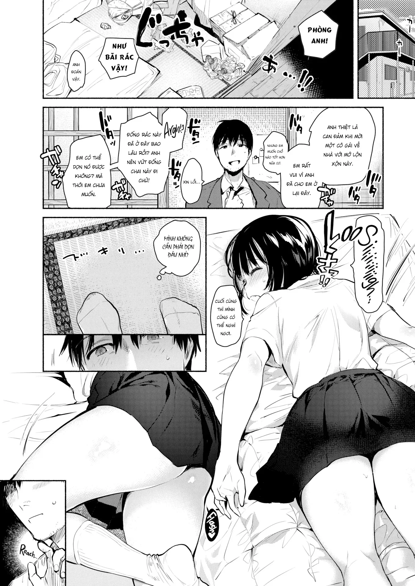 HentaiVN.net - Ảnh 4 - Đứng đợi xe xong, tôi dẫn gái về nhà! [Itsuki-chan] - Chap 1
