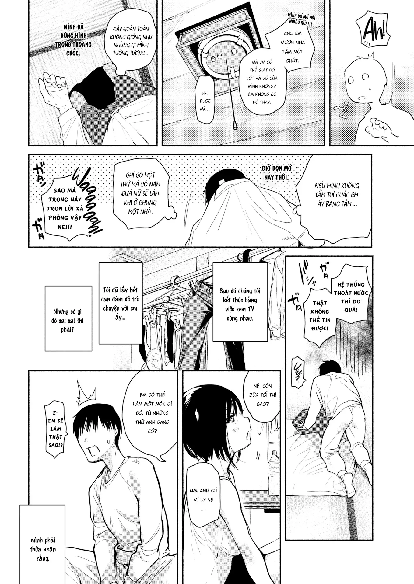 HentaiVN.net - Ảnh 5 - Đứng đợi xe xong, tôi dẫn gái về nhà! [Itsuki-chan] - Chap 1