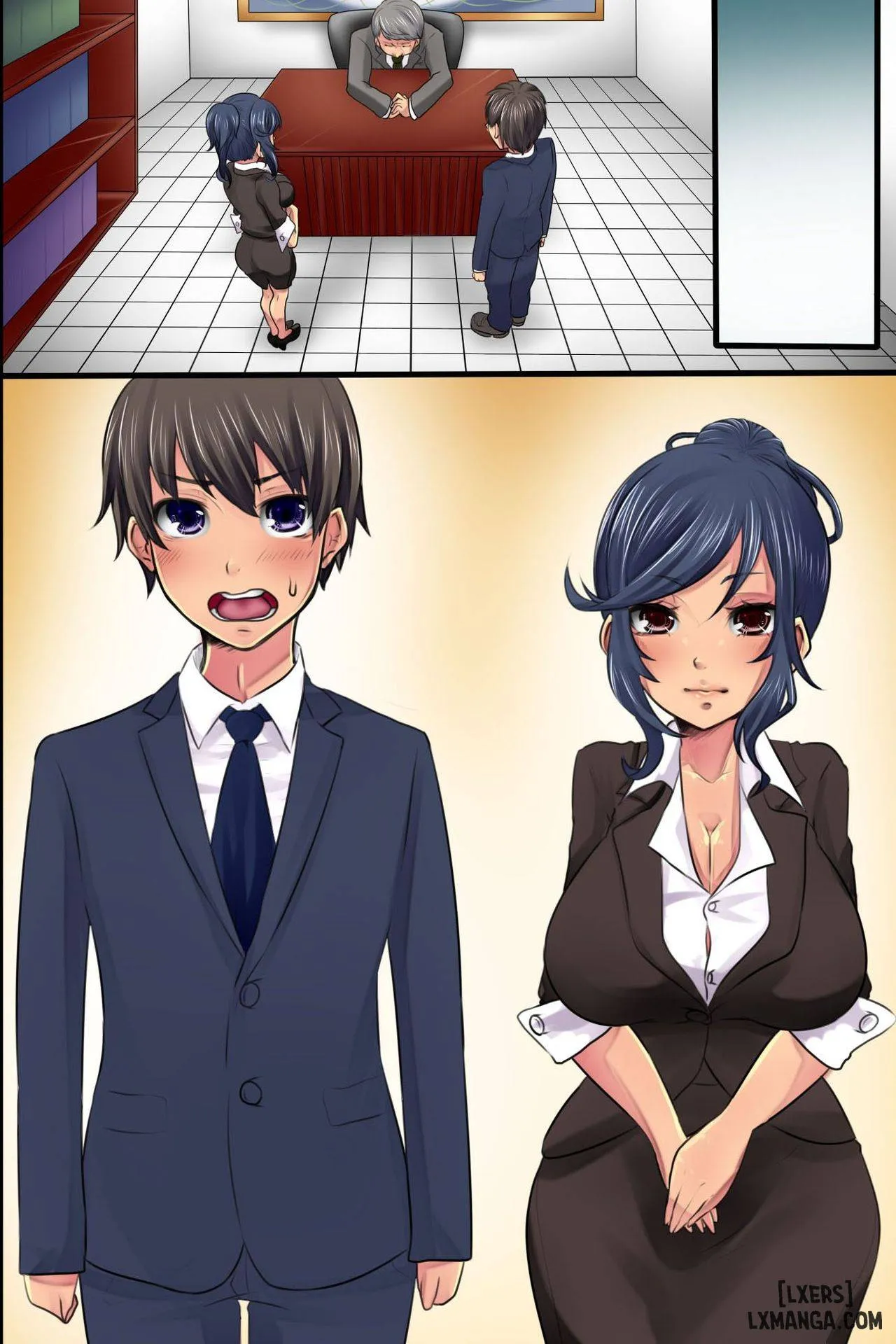 HentaiVN.net - Ảnh 2 - Shinnyuu Shain no Kyouiku Tantou - Chap 1