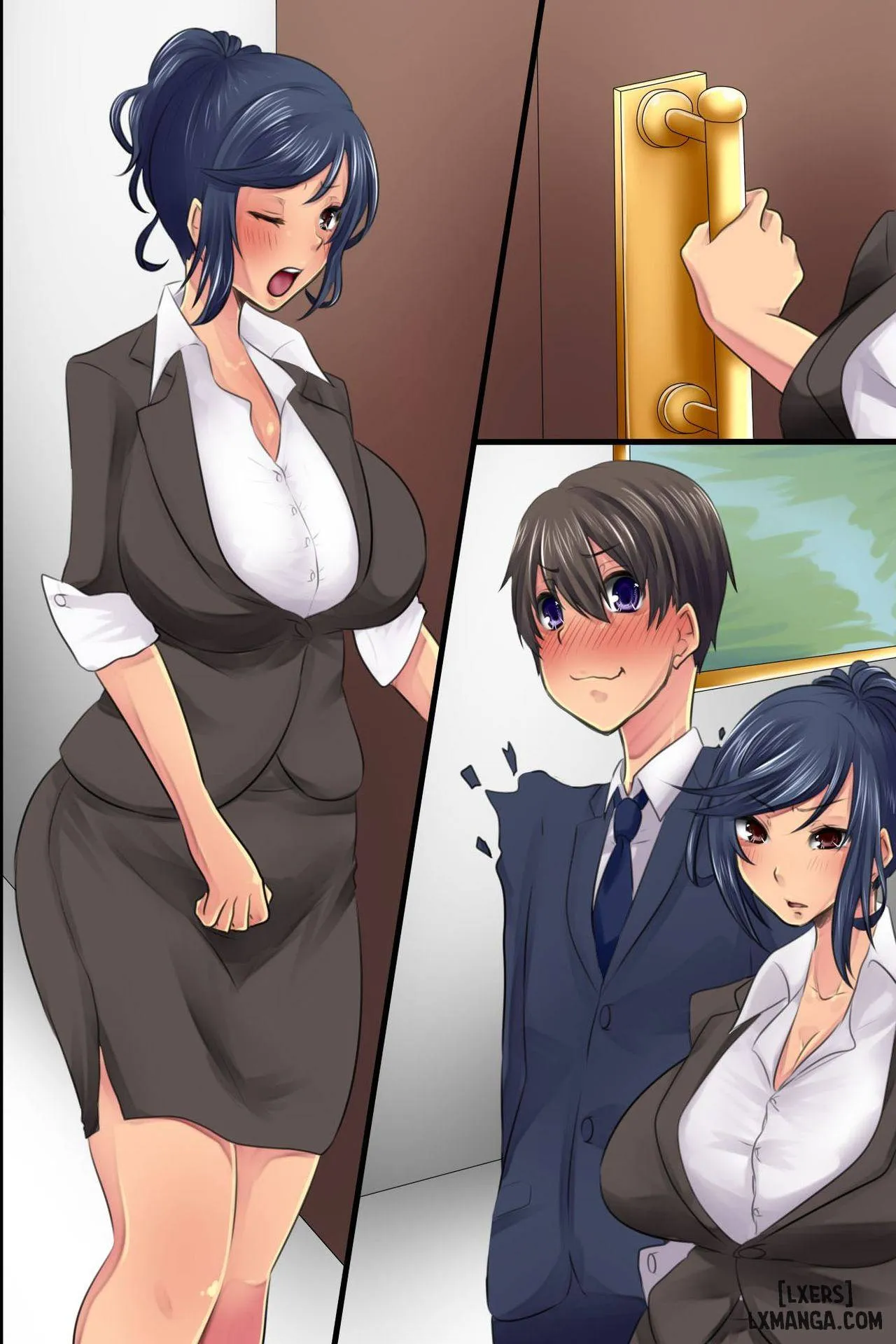 HentaiVN.net - Ảnh 4 - Shinnyuu Shain no Kyouiku Tantou - Chap 1