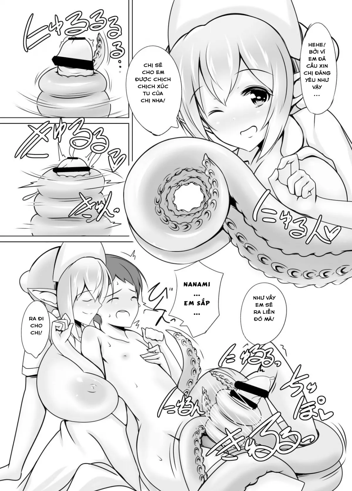 HentaiVN.net - Ảnh 10 - Bệnh Viện Của Scylla! [Scylla Hospital] - Chap 1