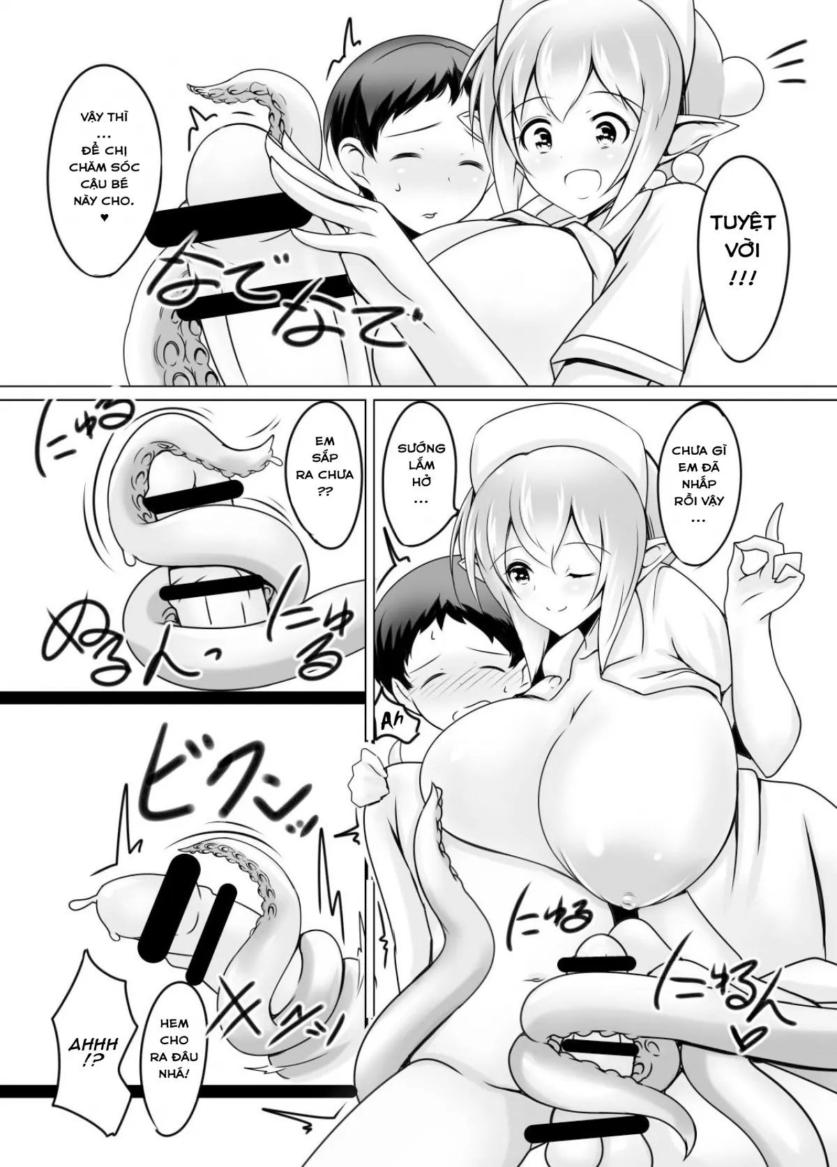 HentaiVN.net - Ảnh 8 - Bệnh Viện Của Scylla! [Scylla Hospital] - Chap 1