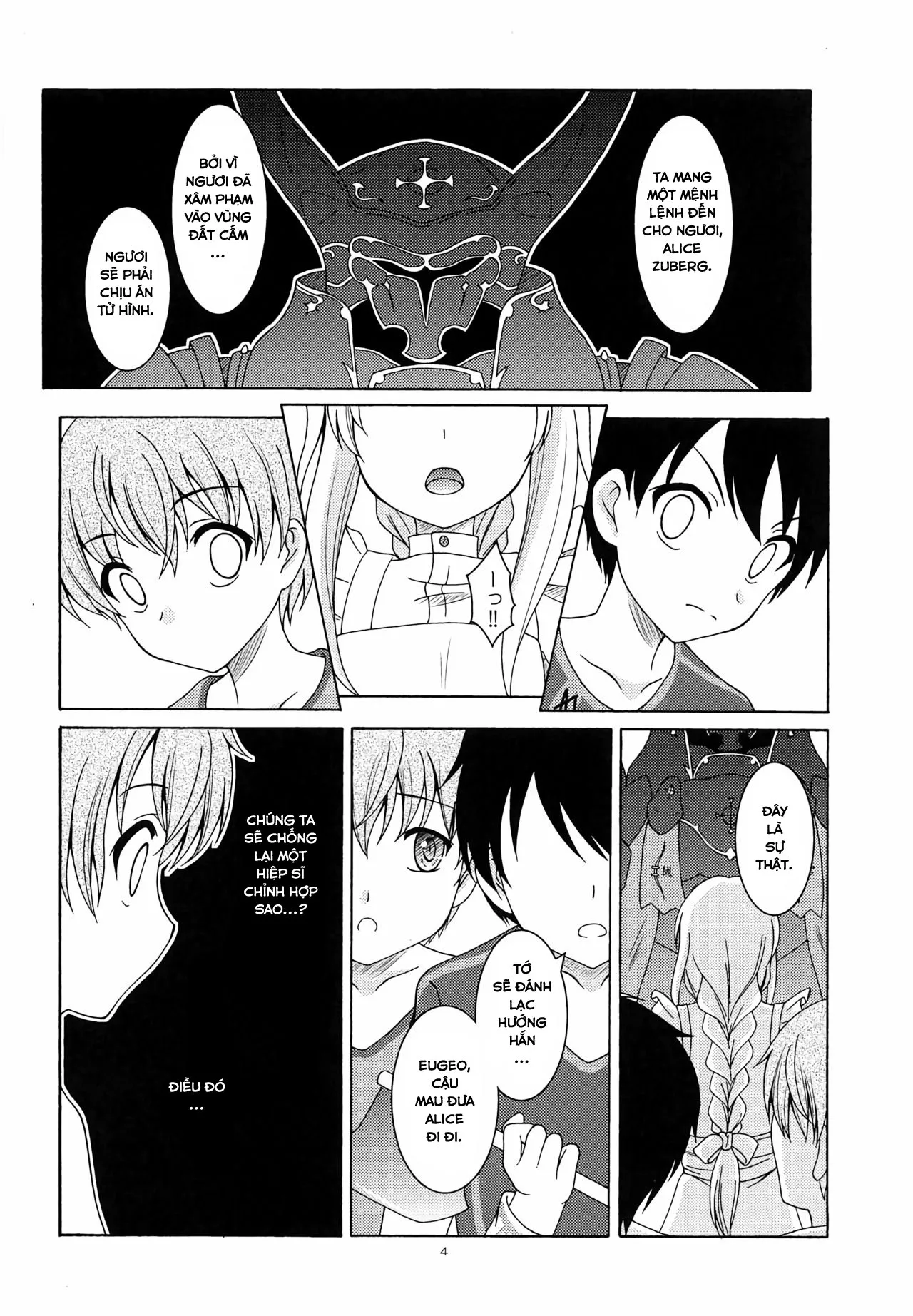 HentaiVN.net - Ảnh 3 - Alice no Yume (Sword Art Online) - Chap 1