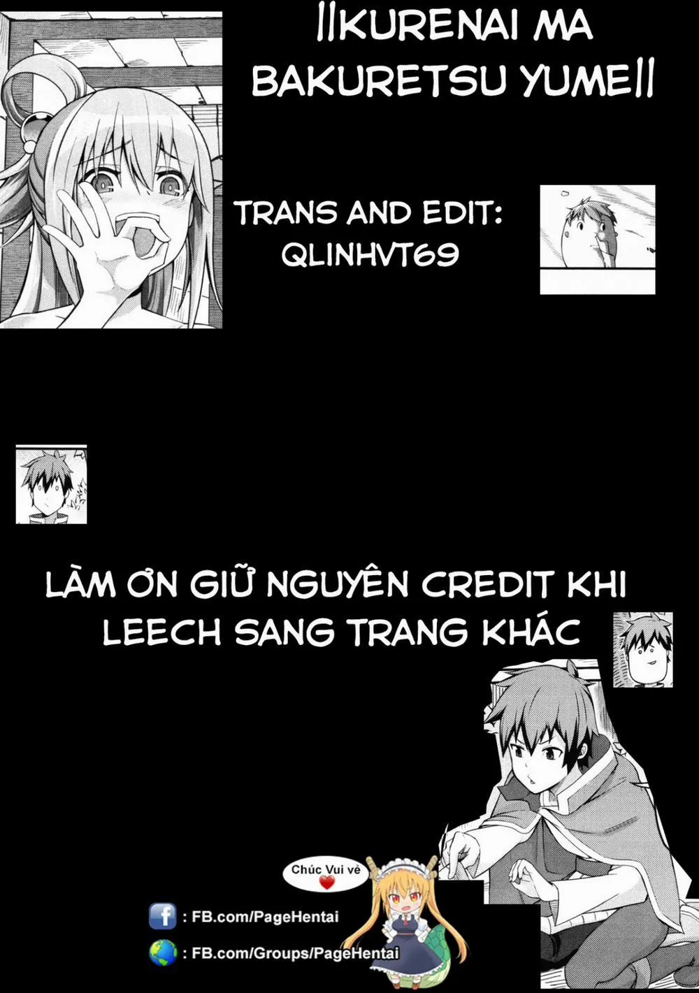 HentaiVN.net - Ảnh 1 - Kurenai Ma Bakuretsu Yume (Kono Subarashii Sekai ni Syukufuku o!) - Chap 1