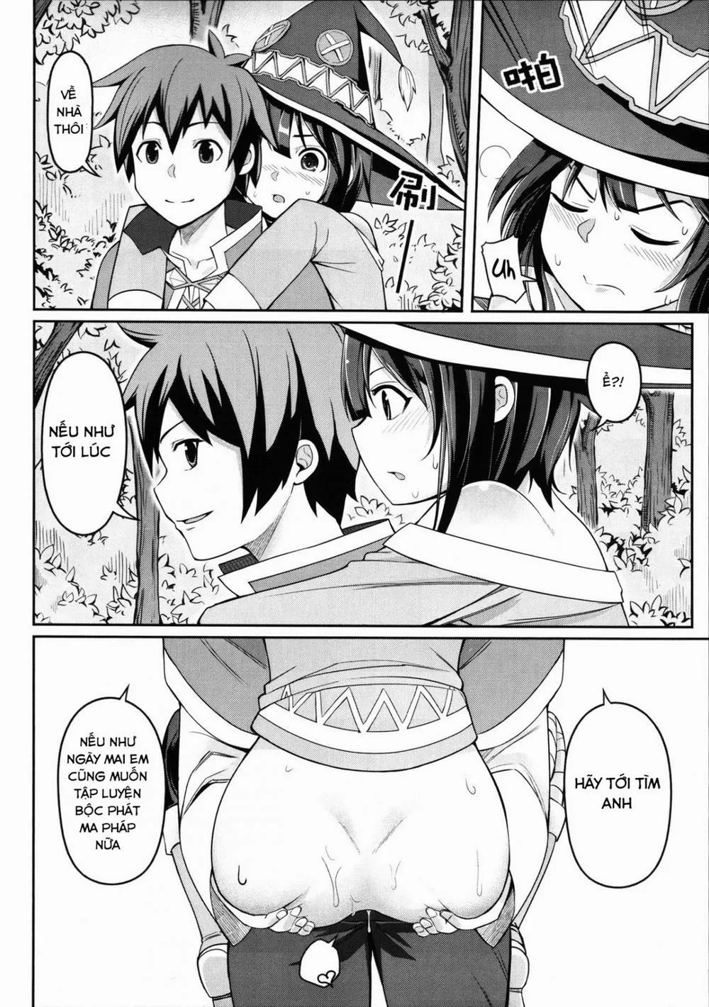 HentaiVN.net - Ảnh 14 - Kurenai Ma Bakuretsu Yume (Kono Subarashii Sekai ni Syukufuku o!) - Chap 1