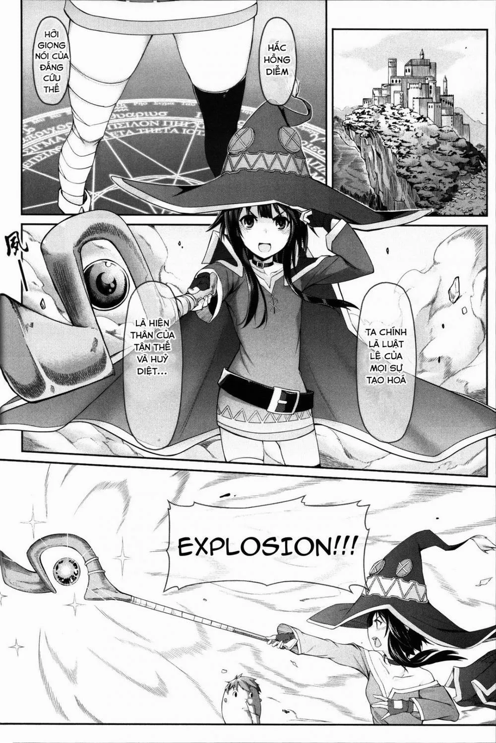 HentaiVN.net - Ảnh 6 - Kurenai Ma Bakuretsu Yume (Kono Subarashii Sekai ni Syukufuku o!) - Chap 1