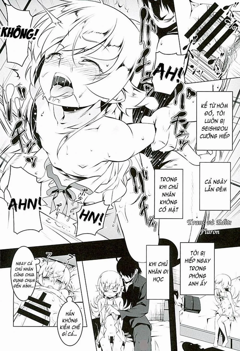 HentaiVN.net - Ảnh 11 - Akuowarimonogatari (Bakemonogatari) - Chap 1