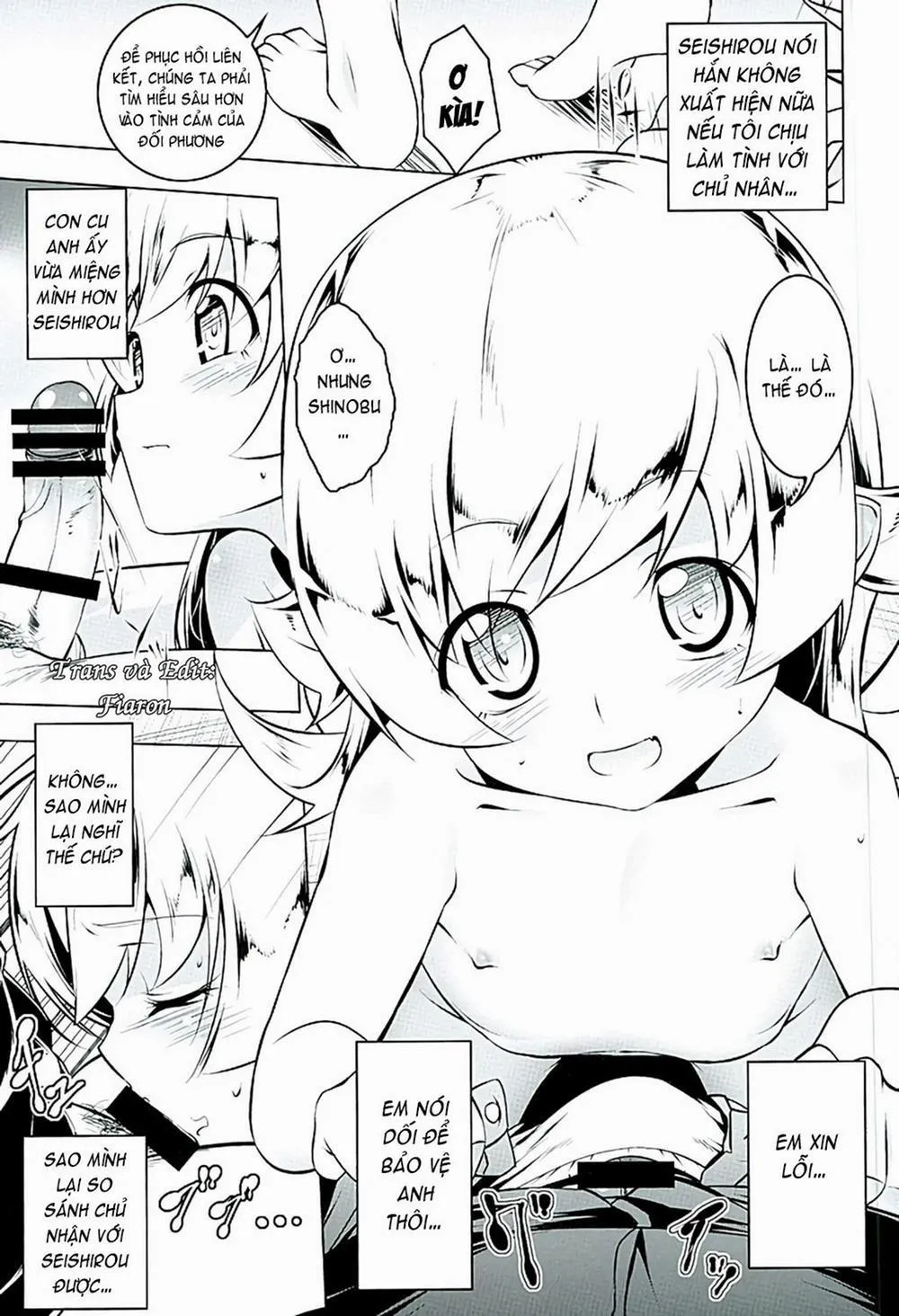 HentaiVN.net - Ảnh 16 - Akuowarimonogatari (Bakemonogatari) - Chap 1