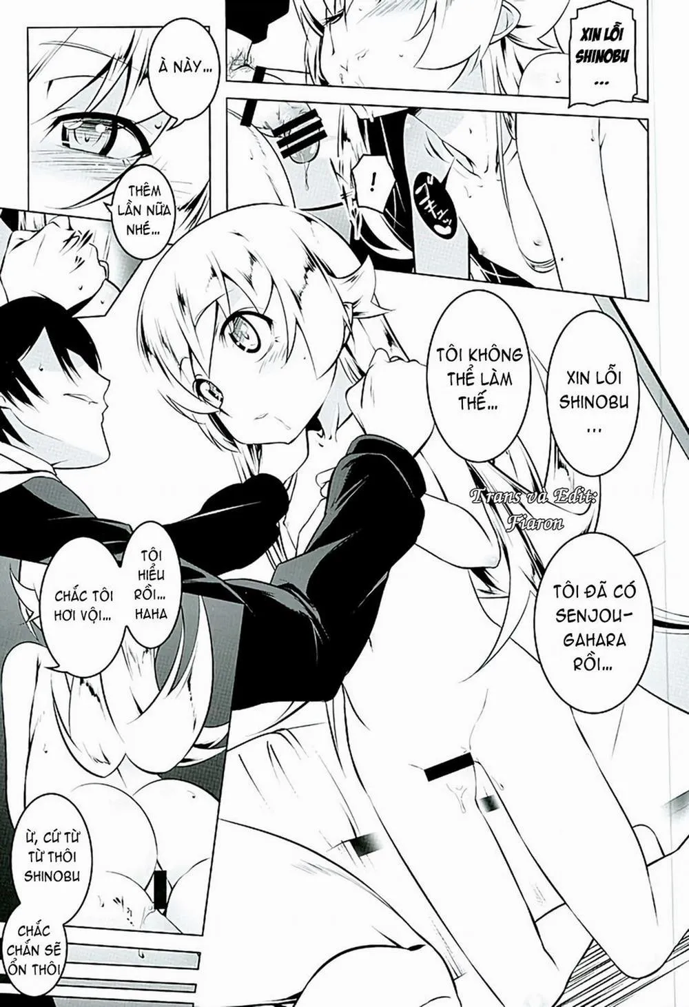 HentaiVN.net - Ảnh 18 - Akuowarimonogatari (Bakemonogatari) - Chap 1