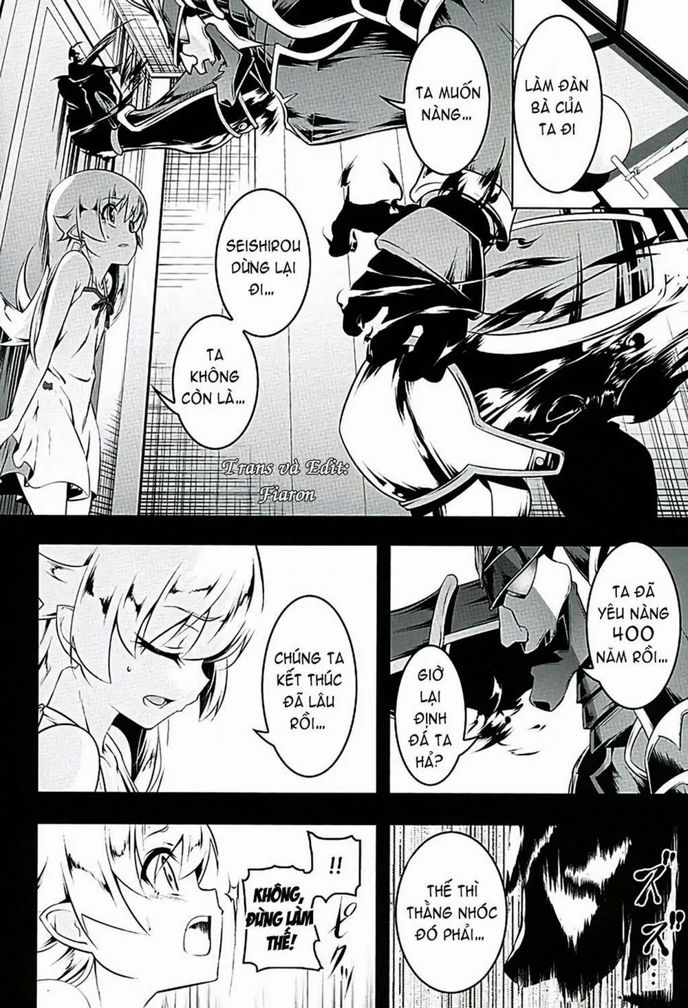 HentaiVN.net - Ảnh 9 - Akuowarimonogatari (Bakemonogatari) - Chap 1