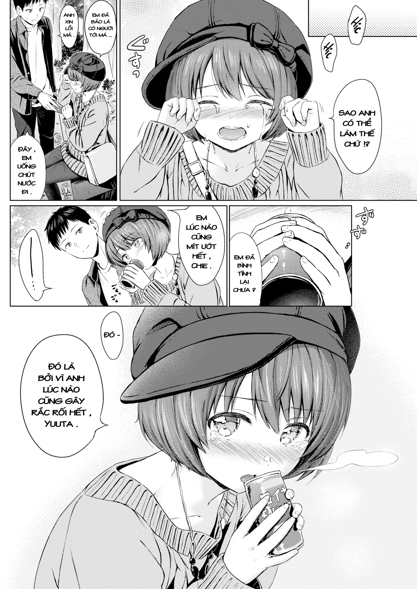 HentaiVN.net - Ảnh 13 - Bạn gái mít ướt của tôi [My Crybaby] - Chap 1