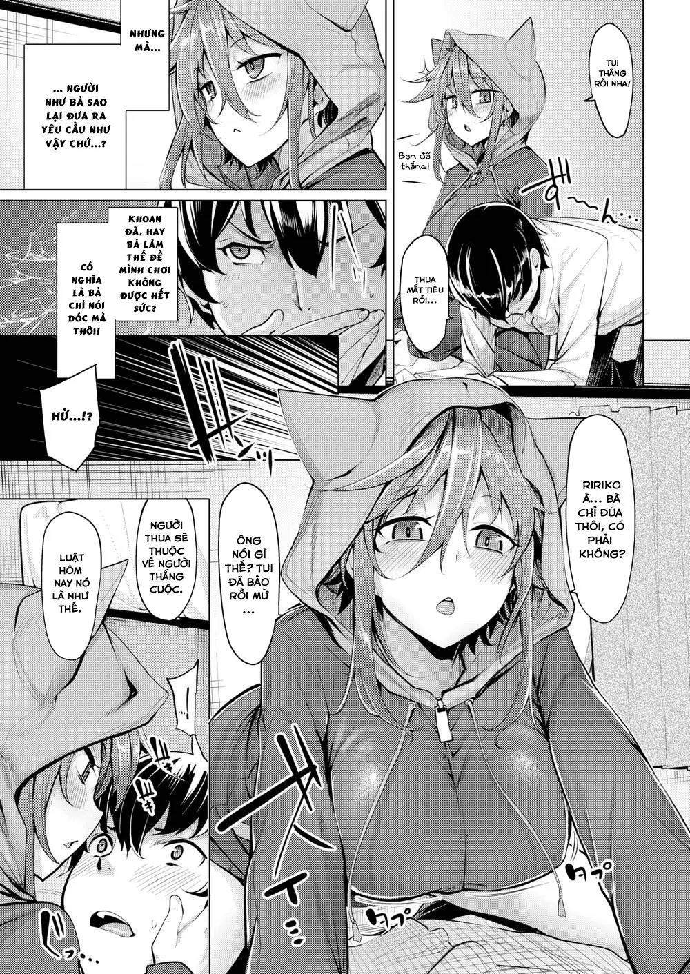 HentaiVN.net - Ảnh 4 - Cảm Xúc Thật Của Cô Nàng Với Vẻ Mặt Vô Cảm! [How a Poker-Faced Girl Really Feels] - Chap 1
