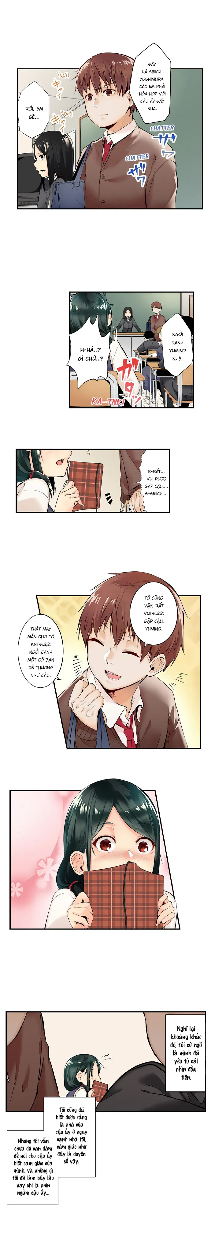 HentaiVN.net - Ảnh 3 - Tối nay tớ lẻn vào phòng cậu nhé? [May i sneak into your room tonight?] - Chap 1