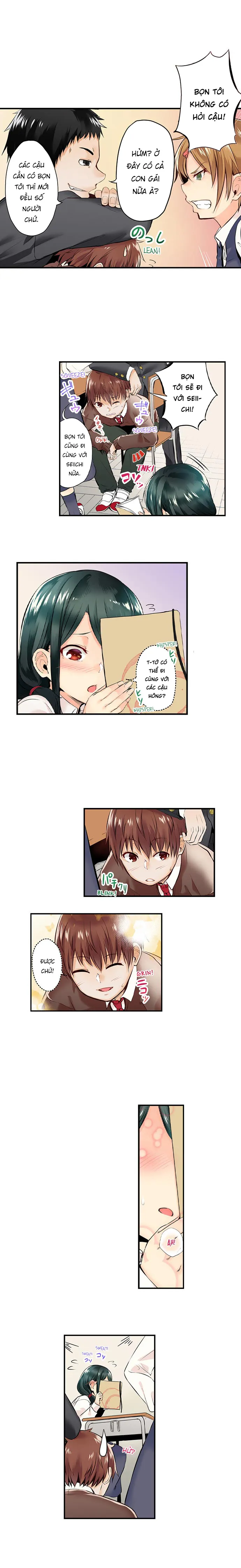 HentaiVN.net - Ảnh 5 - Tối nay tớ lẻn vào phòng cậu nhé? [May i sneak into your room tonight?] - Chap 1