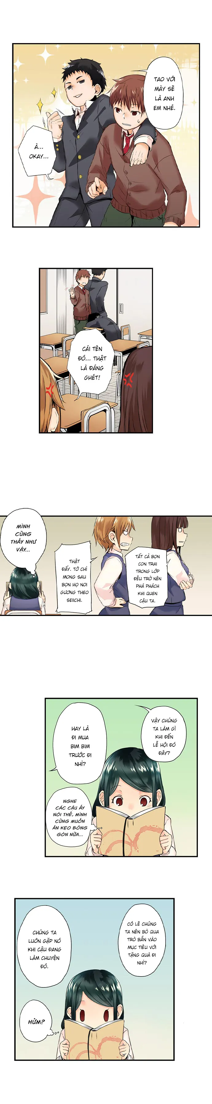 HentaiVN.net - Ảnh 6 - Tối nay tớ lẻn vào phòng cậu nhé? [May i sneak into your room tonight?] - Chap 1