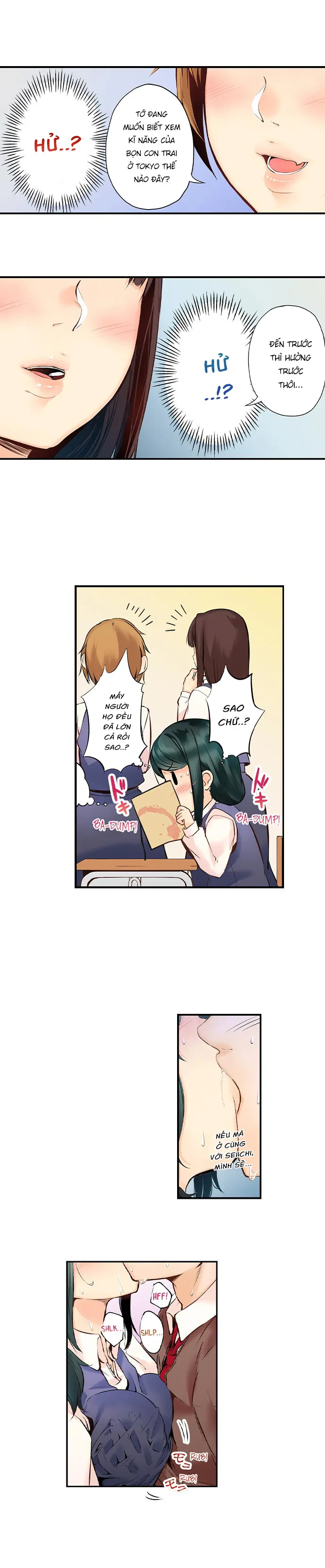 HentaiVN.net - Ảnh 7 - Tối nay tớ lẻn vào phòng cậu nhé? [May i sneak into your room tonight?] - Chap 1