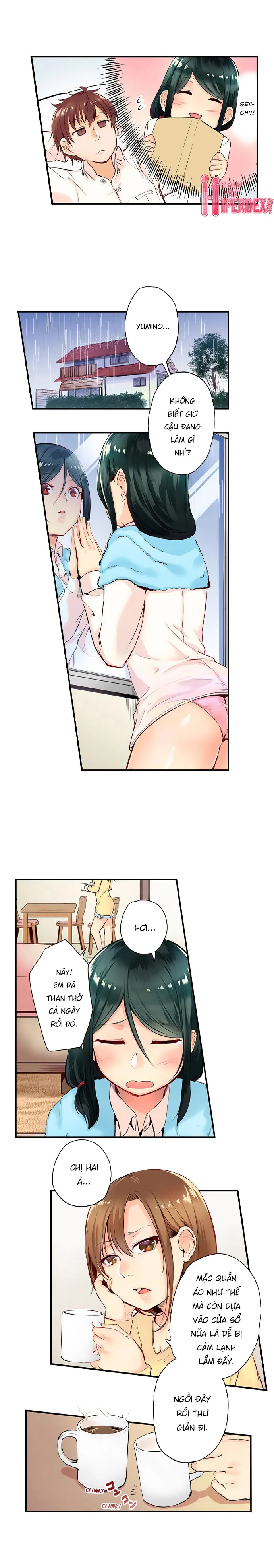 HentaiVN.net - Ảnh 4 - Tối nay tớ lẻn vào phòng cậu nhé? [May i sneak into your room tonight?] - Chap 2