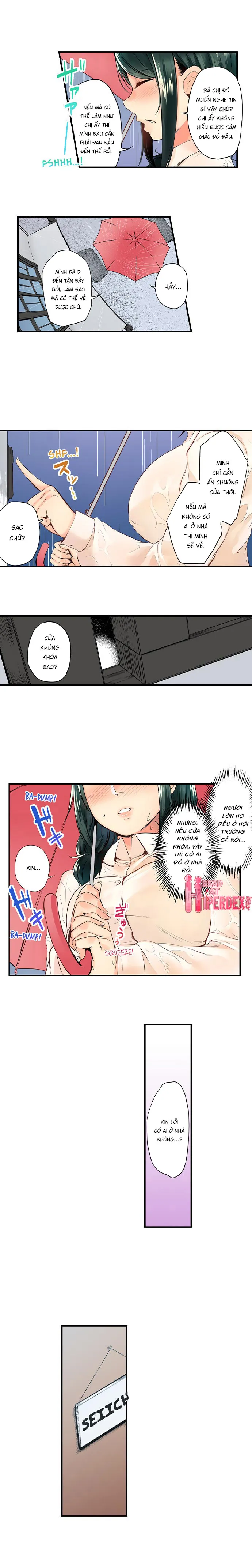 HentaiVN.net - Ảnh 8 - Tối nay tớ lẻn vào phòng cậu nhé? [May i sneak into your room tonight?] - Chap 2