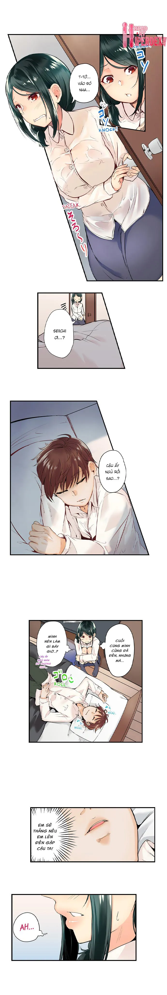 HentaiVN.net - Ảnh 9 - Tối nay tớ lẻn vào phòng cậu nhé? [May i sneak into your room tonight?] - Chap 2