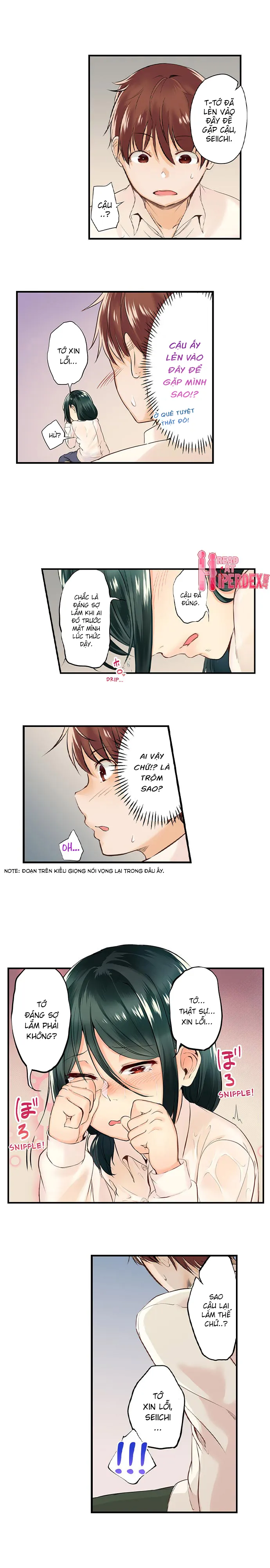 HentaiVN.net - Ảnh 4 - Tối nay tớ lẻn vào phòng cậu nhé? [May i sneak into your room tonight?] - Chap 3