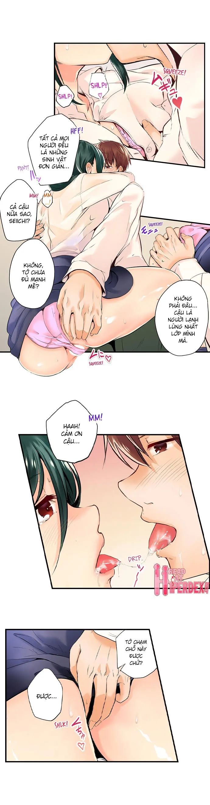 HentaiVN.net - Ảnh 6 - Tối nay tớ lẻn vào phòng cậu nhé? [May i sneak into your room tonight?] - Chap 3