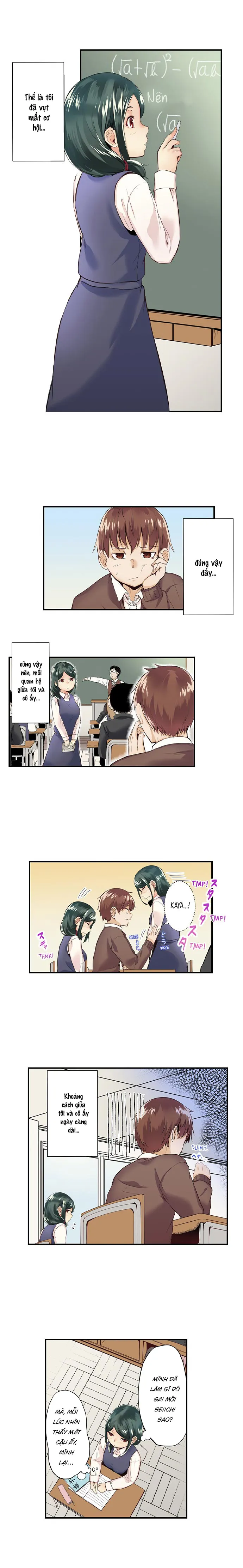 HentaiVN.net - Ảnh 5 - Tối nay tớ lẻn vào phòng cậu nhé? [May i sneak into your room tonight?] - Chap 4