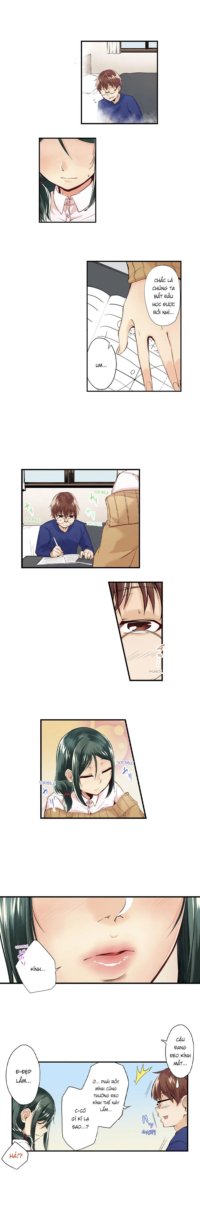 HentaiVN.net - Ảnh 9 - Tối nay tớ lẻn vào phòng cậu nhé? [May i sneak into your room tonight?] - Chap 4