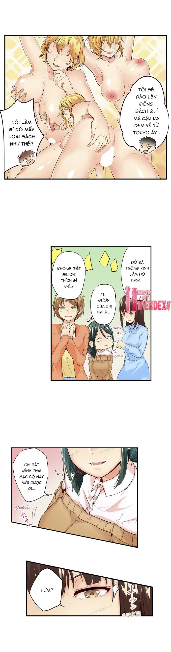 HentaiVN.net - Ảnh 5 - Tối nay tớ lẻn vào phòng cậu nhé? [May i sneak into your room tonight?] - Chap 5