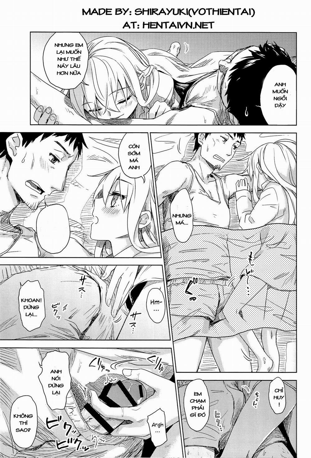 HentaiVN.net - Ảnh 12 - Watashi no Hiza o Kasouka? (Kantai Collection -KanColle-) [Shall I Lend You My Lap?] - Chap 1