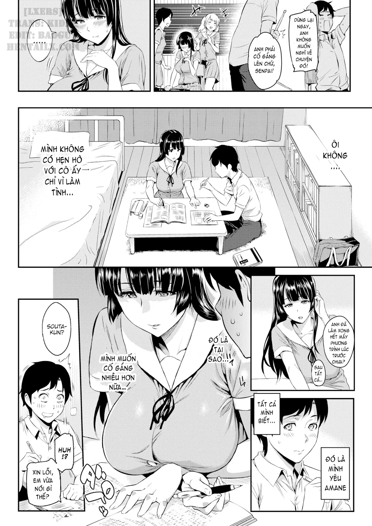 HentaiVN.net - Ảnh 7 - Amane's True Intentions - Chap 1