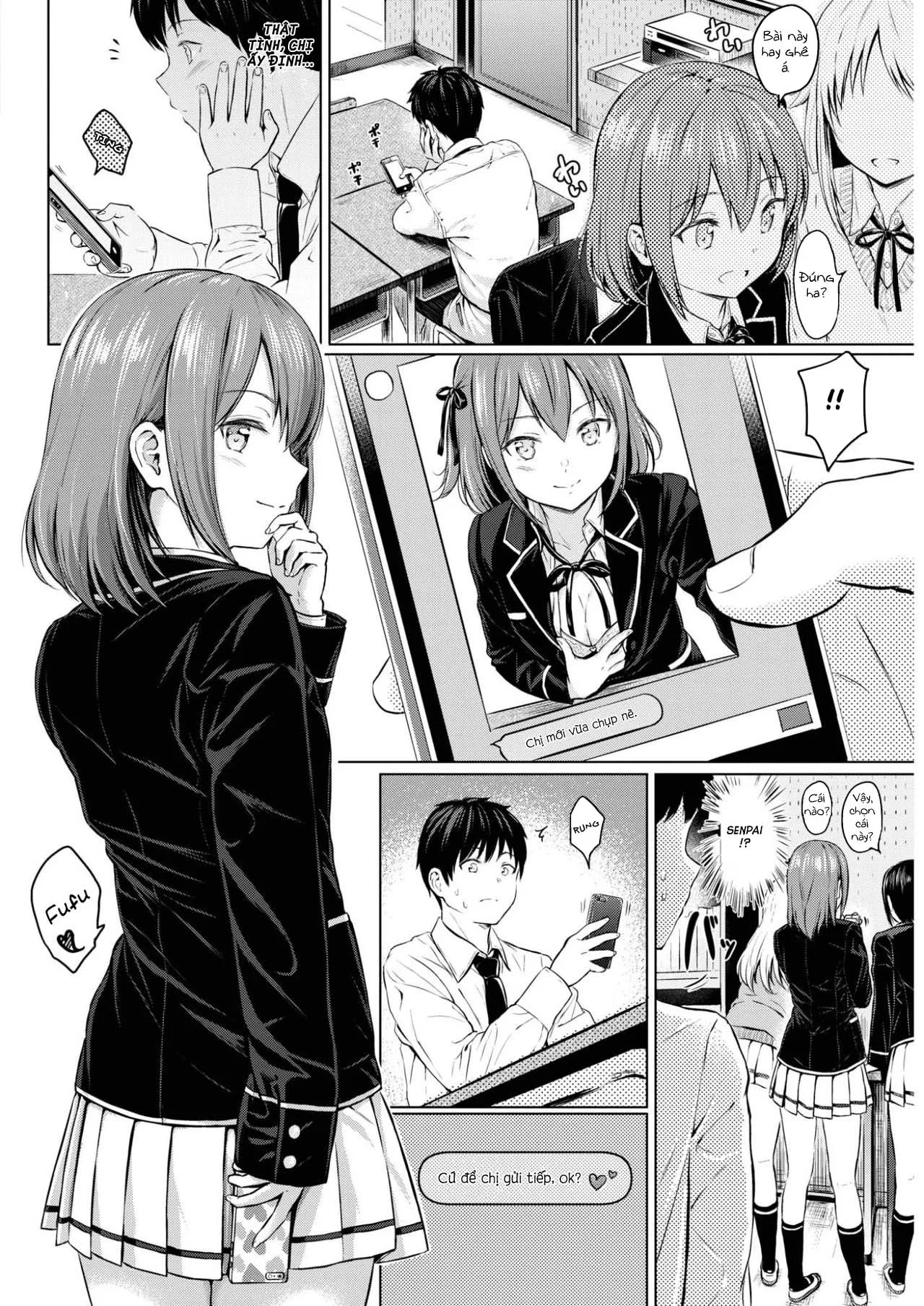 HentaiVN.net - Ảnh 4 - Koakuma Selfie [こあくまセルフィー; Tự sướng] - Chap 1