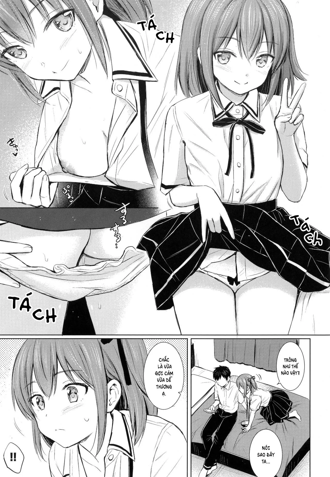 HentaiVN.net - Ảnh 3 - Koakuma Selfie [こあくまセルフィー; Tự sướng] - Chap 2