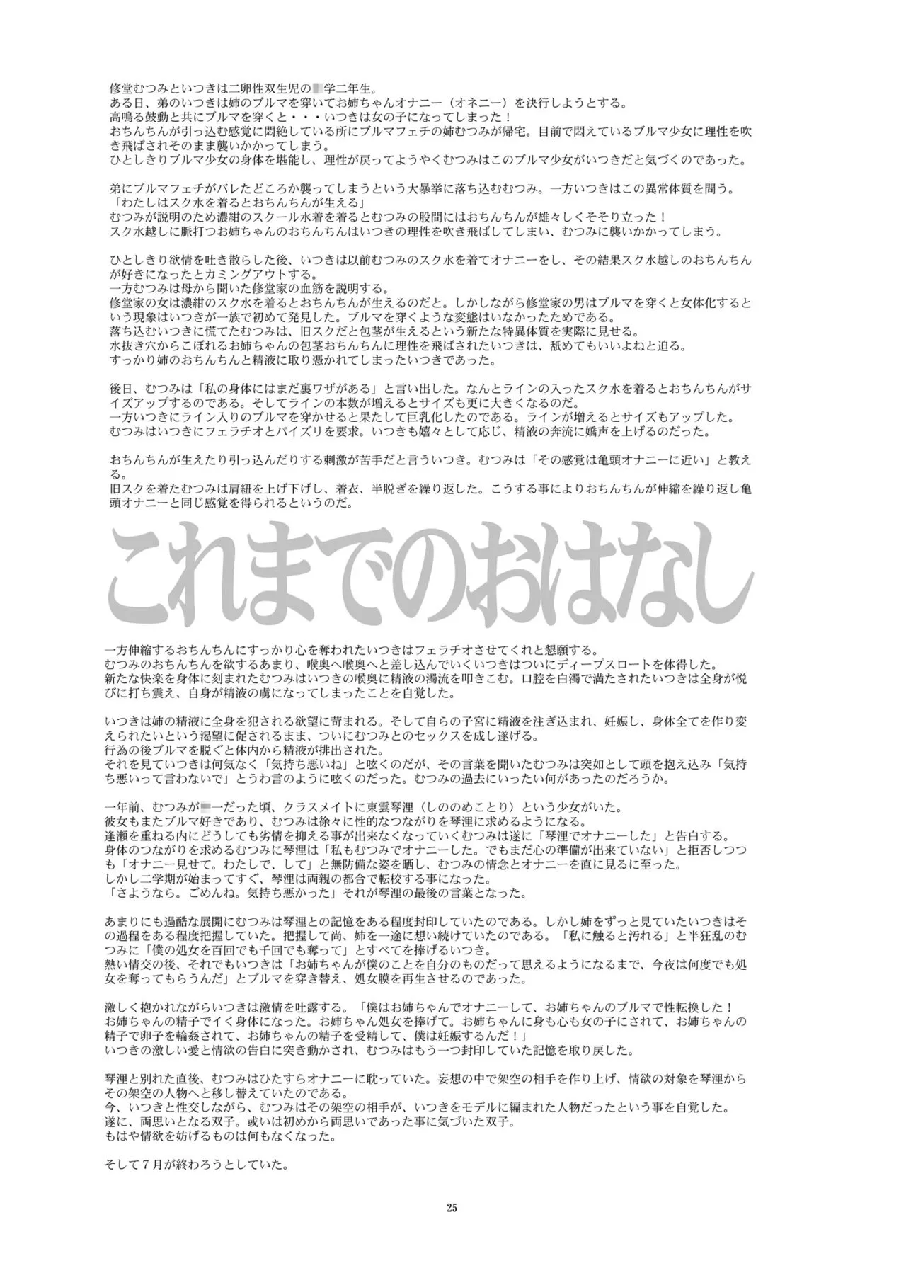 HentaiVN.net - Ảnh 26 - Hentai Futago no Natsuyasumi [変態双子の夏休み] - Chap 1