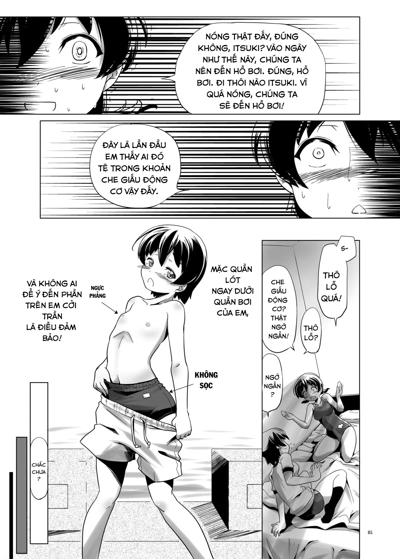 HentaiVN.net - Ảnh 6 - Hentai Futago no Natsuyasumi [変態双子の夏休み] - Chap 1