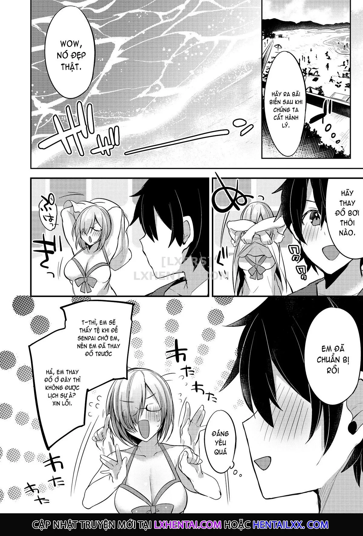 HentaiVN.net - Ảnh 4 - Marshmallow Vacation - Chap 1