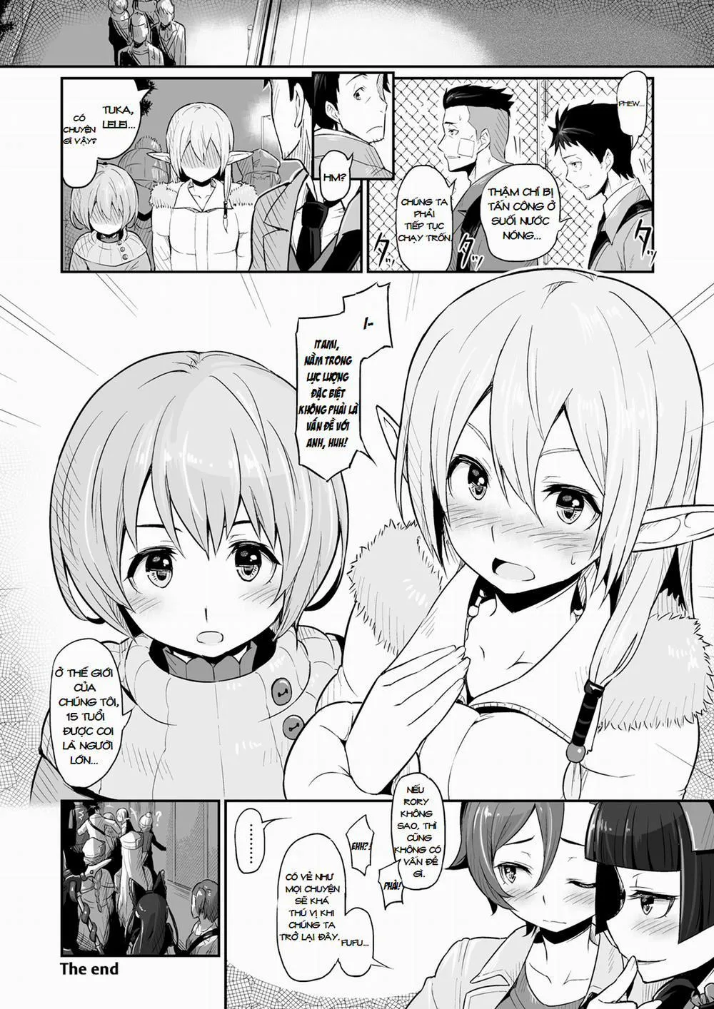 HentaiVN.net - Ảnh 22 - Hakone Sanchuu Yasen (Gate - Jietai Kano Chi Nite Kaku Tatakaeri) - Chap 1