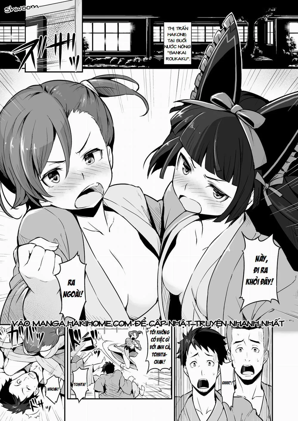 HentaiVN.net - Ảnh 3 - Hakone Sanchuu Yasen (Gate - Jietai Kano Chi Nite Kaku Tatakaeri) - Chap 1
