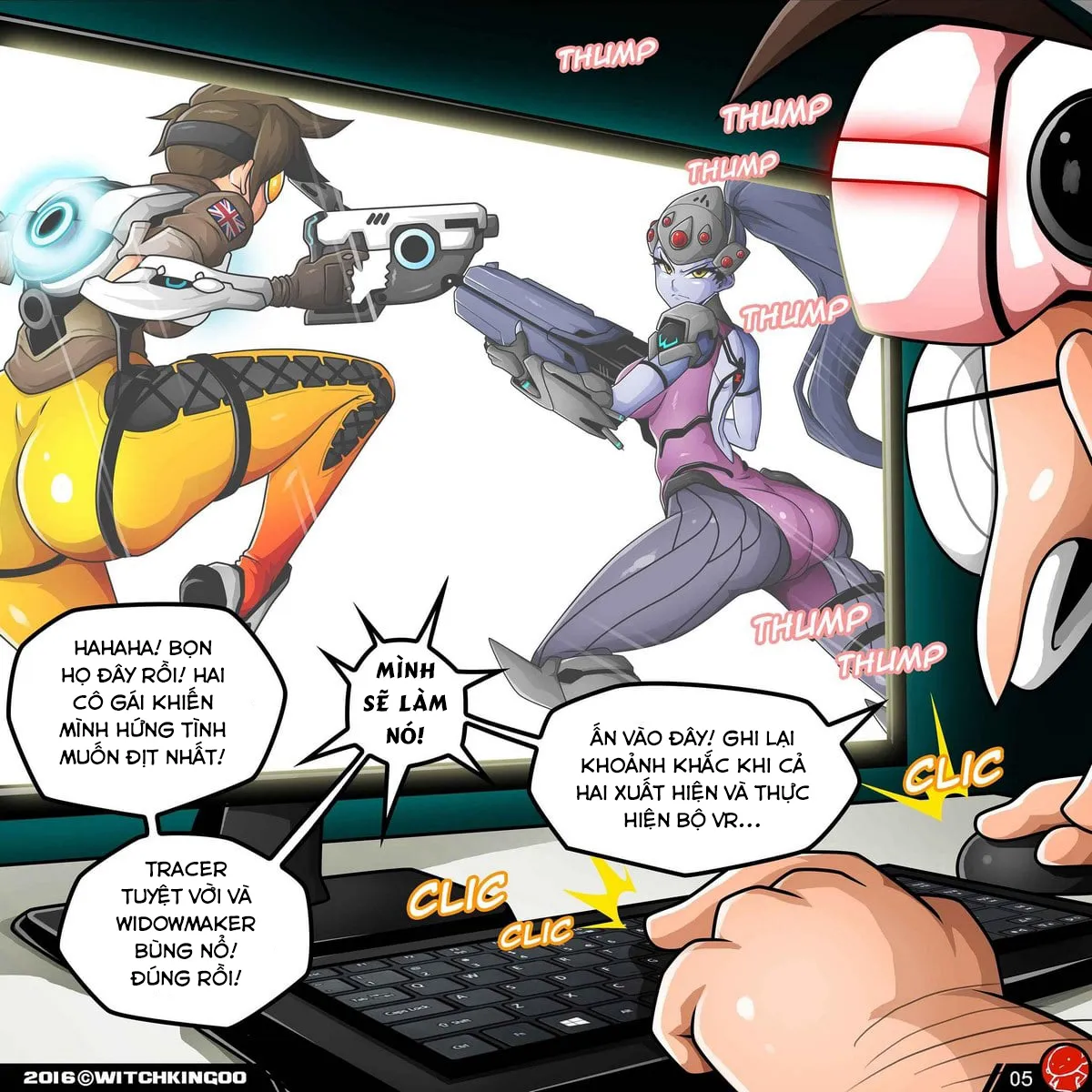 HentaiVN.net - Ảnh 7 - VR The Comic Overwatch - Chap 1