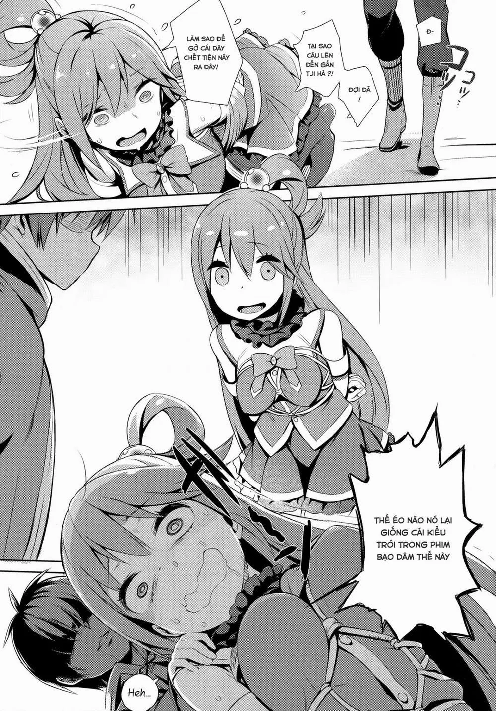 HentaiVN.net - Ảnh 14 - Kono Innen no Futari de Period o! (Kono Subarashii Sekai ni Syukufuku o!) - Chap 1