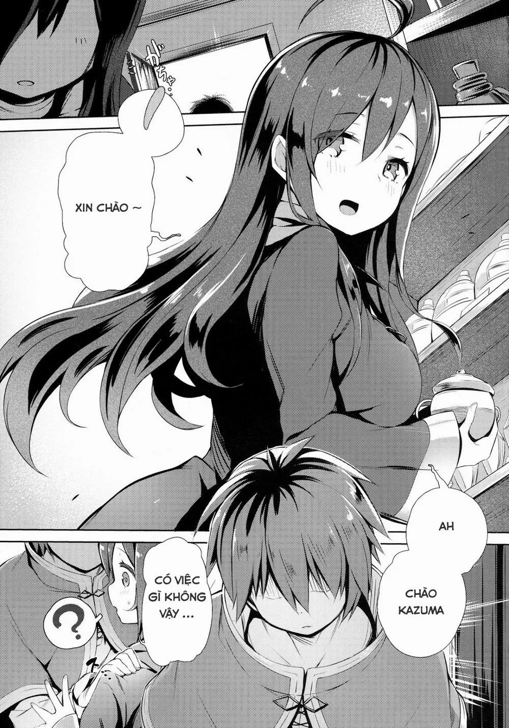 HentaiVN.net - Ảnh 4 - Kono Innen no Futari de Period o! (Kono Subarashii Sekai ni Syukufuku o!) - Chap 1