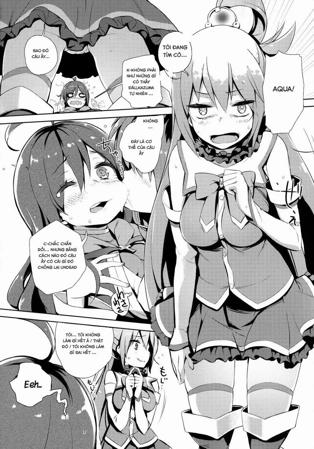 HentaiVN.net - Ảnh 7 - Kono Innen no Futari de Period o! (Kono Subarashii Sekai ni Syukufuku o!) - Chap 1