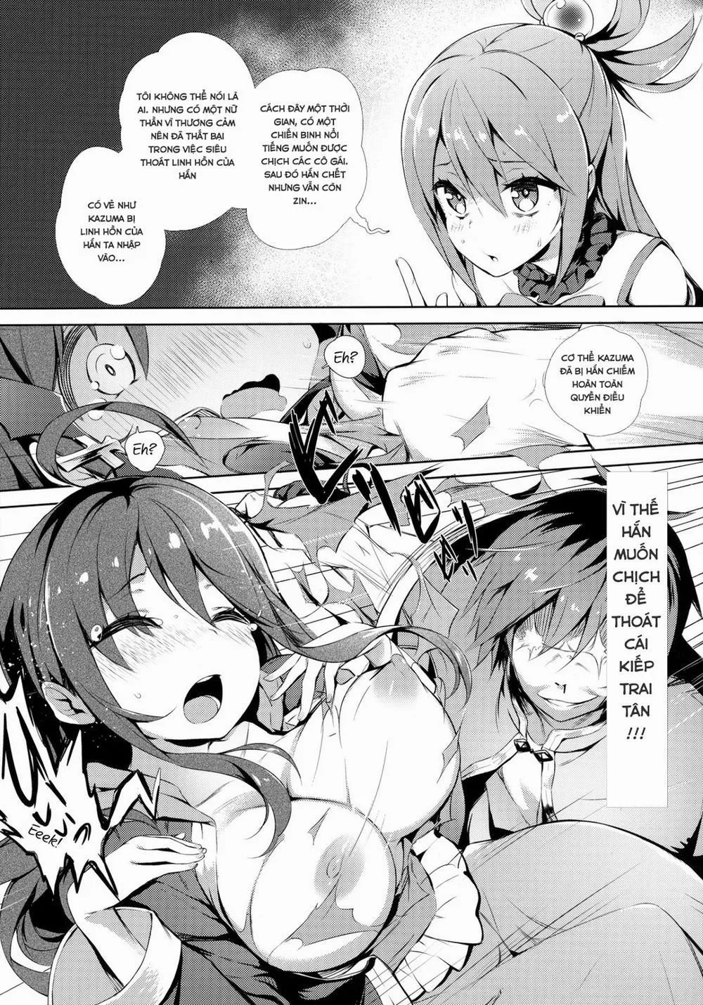 HentaiVN.net - Ảnh 8 - Kono Innen no Futari de Period o! (Kono Subarashii Sekai ni Syukufuku o!) - Chap 1