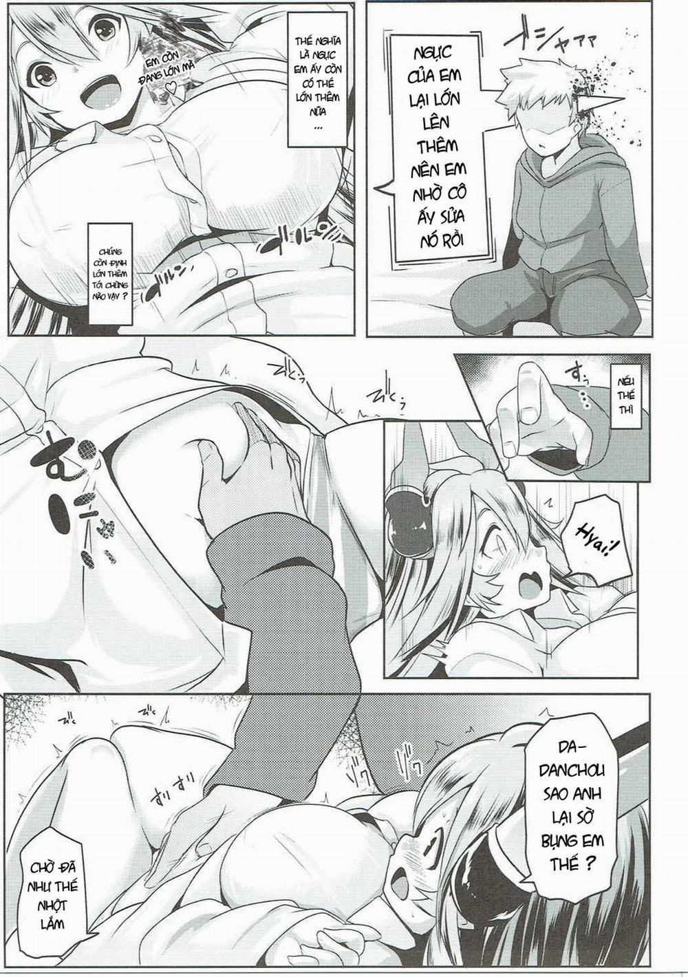 HentaiVN.net - Ảnh 8 - Uchi no Sarasa no Oppai ga Kininatte Shuuchuu Dekinai! (Granblue Fantasy) [Uchi No Sarasa No Oppai Ga Ki Ni Natte Shuuchuu Dekinai!; I'm Bothered By Sarasa's Breast So I Can't Focus!] - Chap 1