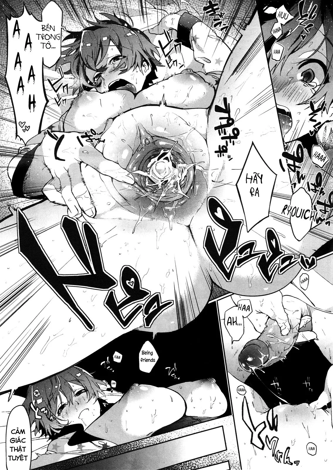 HentaiVN.net - Ảnh 21 - Yuujou Chuudoku Shoureisha [A Case of Someone Getting Addicted to Friendship] - Chap 1