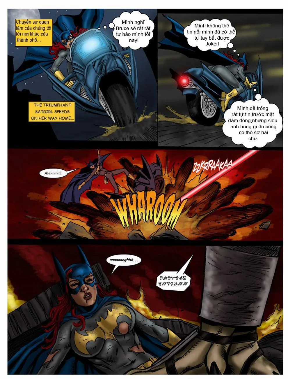HentaiVN.net - Ảnh 10 - In The Clutches Of The Predator (Wonder Woman) -Full Color - Chap 2