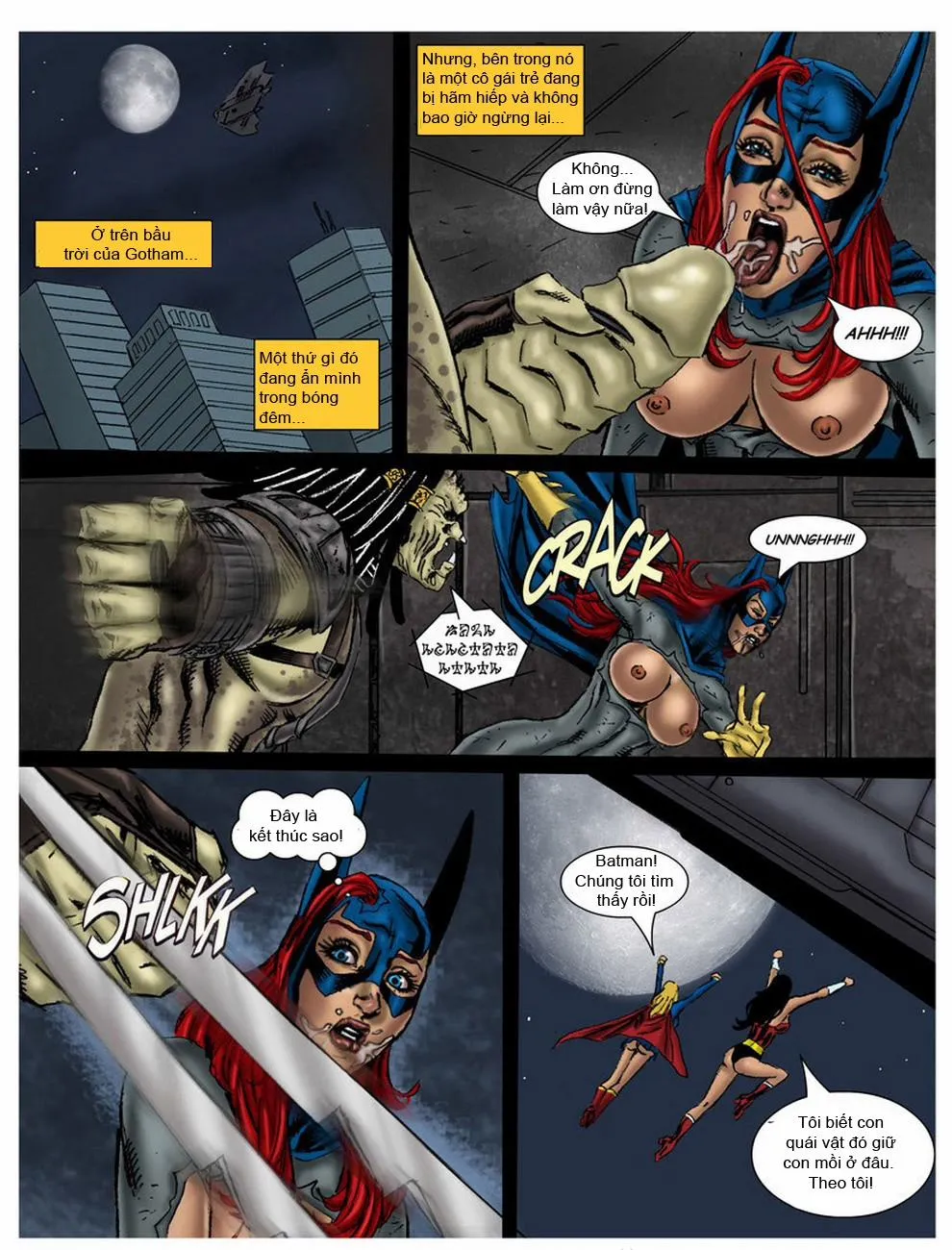 HentaiVN.net - Ảnh 23 - In The Clutches Of The Predator (Wonder Woman) -Full Color - Chap 2