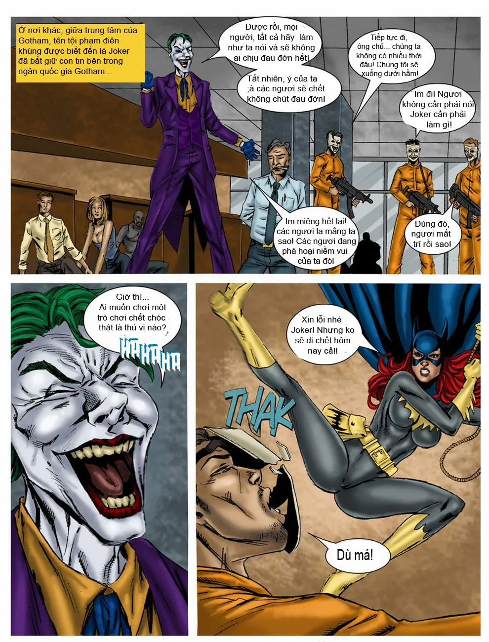 HentaiVN.net - Ảnh 5 - In The Clutches Of The Predator (Wonder Woman) -Full Color - Chap 2