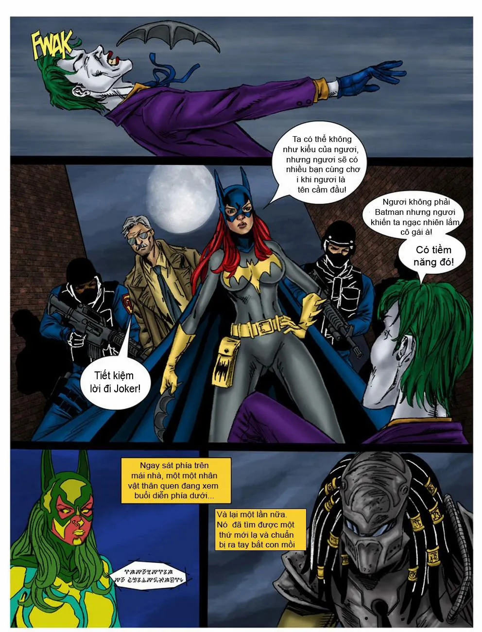 HentaiVN.net - Ảnh 7 - In The Clutches Of The Predator (Wonder Woman) -Full Color - Chap 2